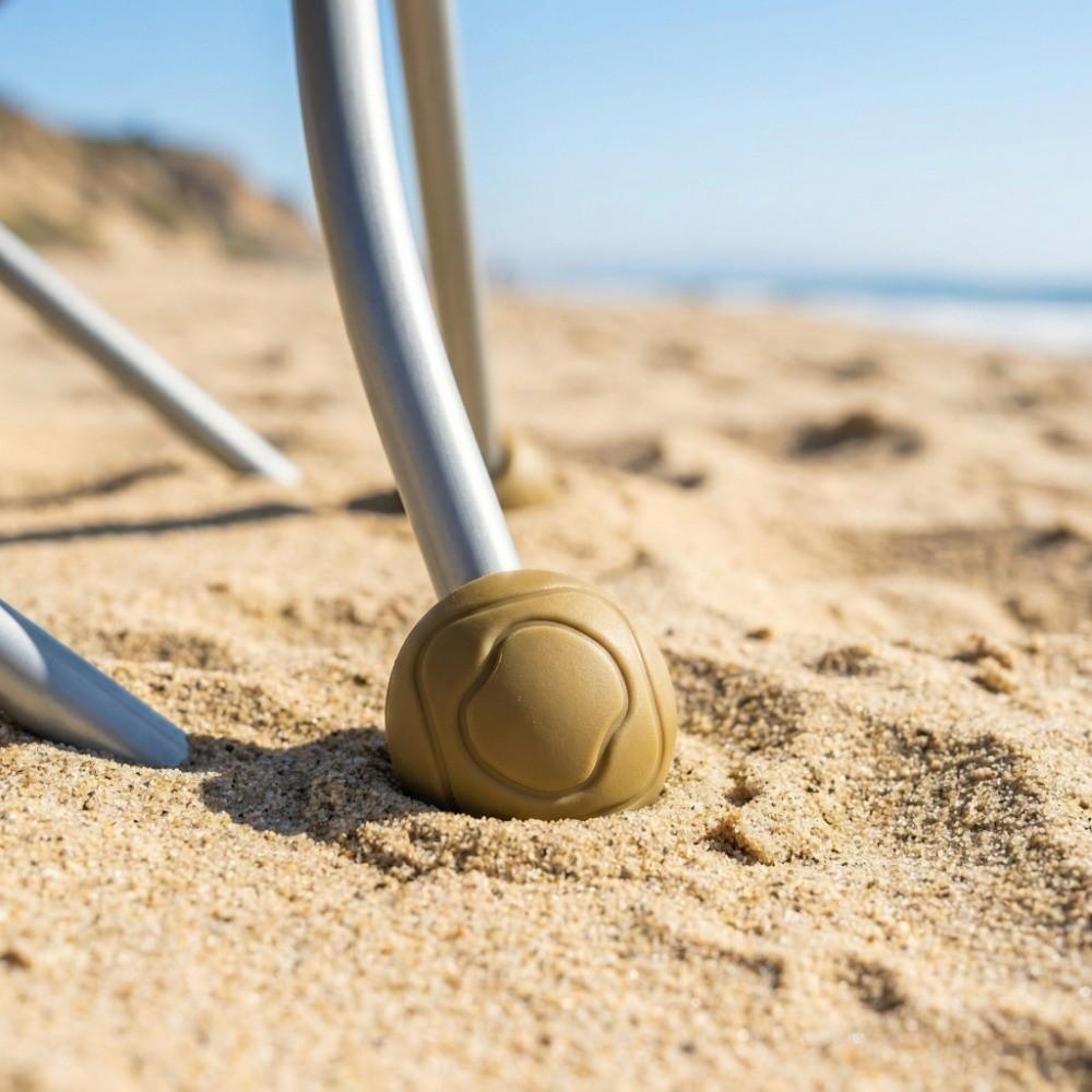 4 Stück Anti-Rutsch Campingstuhl Fußschützer Stabilisierende Stützball Füße Schützer Mondbetten