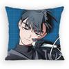 Alien Stage Ivan Pillow Case Antidustmite Pillowcase Invisible zipper silky short plush Sofa cushion cover