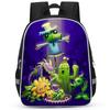 Plants Vs. Zombies Plants Vs. Zombies Anime Backpack Student Bag