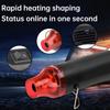 300W 220V Hot Air Gun Adjustable Gear 0-200℃ Suitable for Soft Ceramics/Heat-Shrinkable Tubes/Heat-Shrinkable Sheets, Etc.