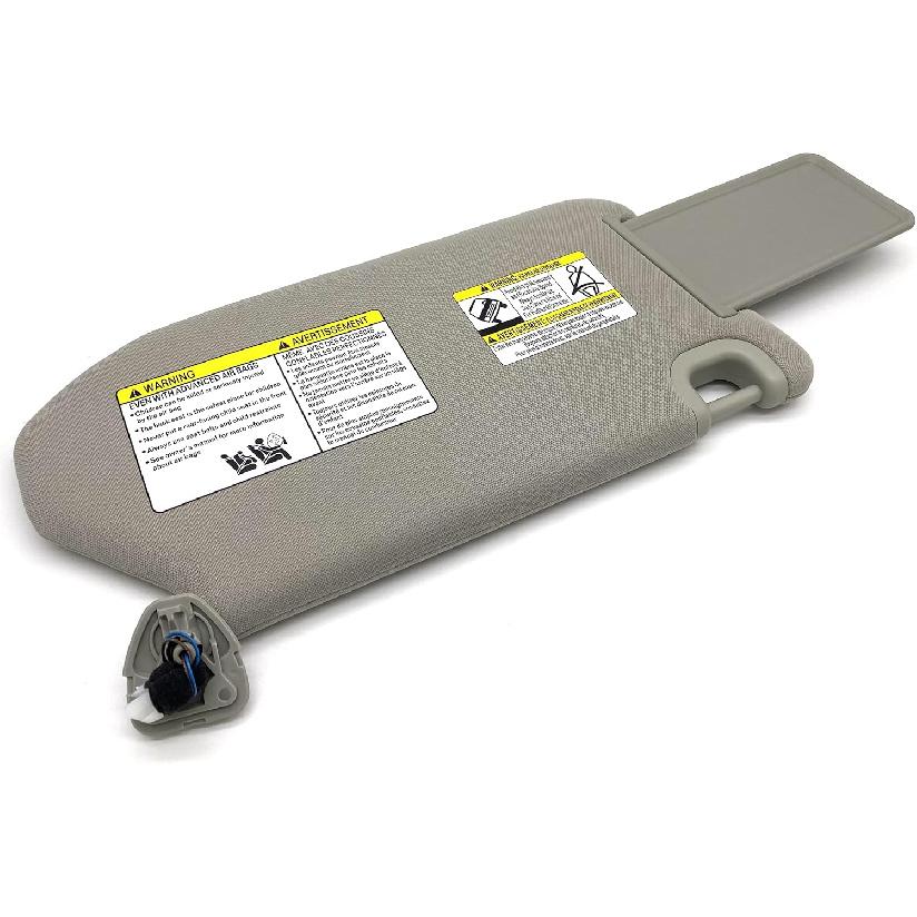 Ezzy Auto Gray Left Driver Side Sun Visor Compatible with Nissan Pathfinder Infiniti QX60 JX35 with Sunroof 96401-9PB0A