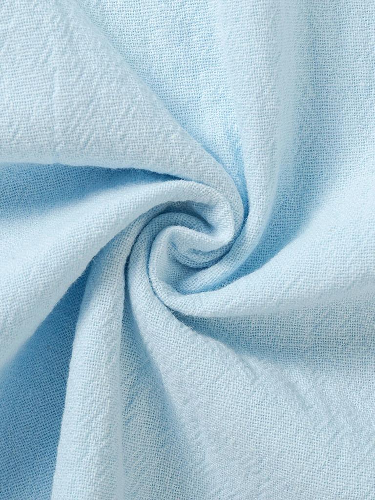 Pantaloni da Uomo Estivi in Misto Lino Gamba Dritta Leggeri Traspiranti da Spiaggia Casual con Vita Elastica e Coulisse per Comfort Tutto il Giorno