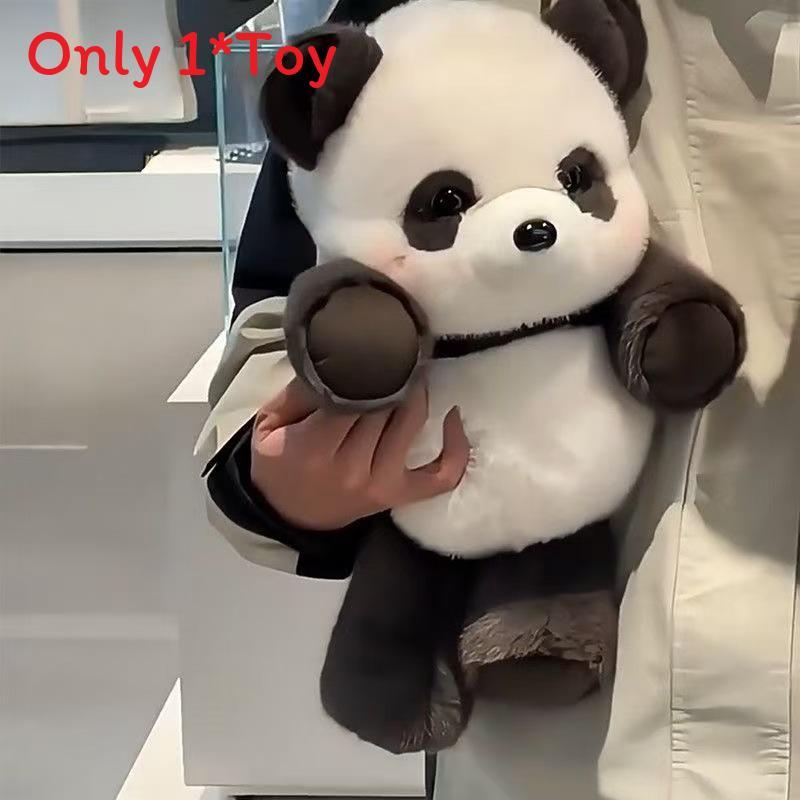 Kyloe Sheep Panda Plush Toy With Soft Short Plush For Kids And Collectors