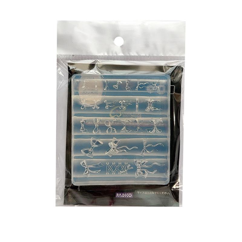 Silicone Mold for 3D Bow & Ribbon Nail Art Embossing