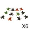 6x 1 Plastic Animal Turtle Models Children Educational