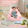 Folding Kids Sofa 2 In 1 Baby Seat Chair  Comfortable Foam Filled Children Reading Armchair Toddler Sleeping Couch for Bedroom