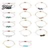 Vibrant Crystal Bracelet Gemstone Women Men Adjustable Braided Boho String