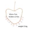 Bohemian simple special-shaped imitation pearl light luxury temperament high-end design necklace, niche versatile model