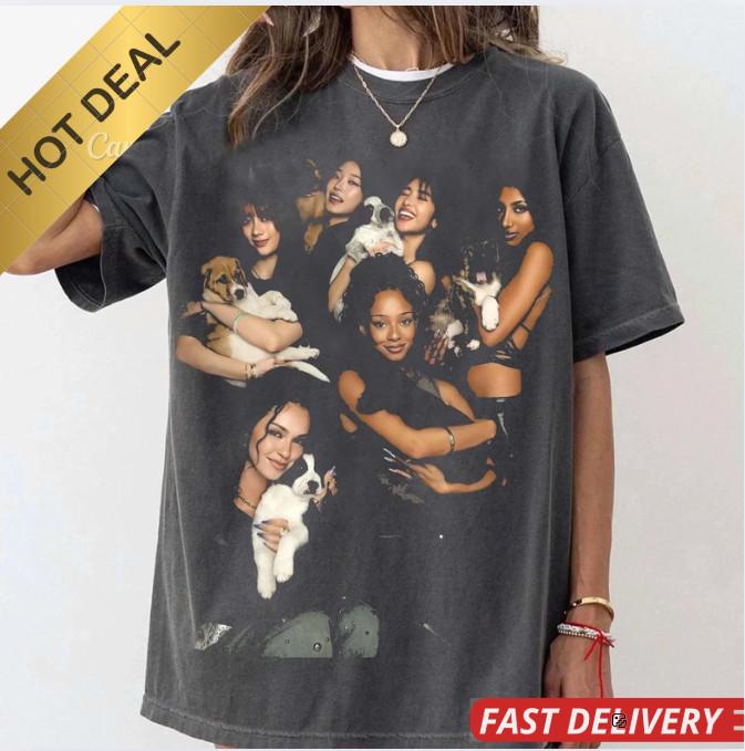 Katseye Красивый Хаос Тур Футболка Katseye Рубашка Унисекс Футболка Полный Размер S-3XL !! Футболка Unisex S