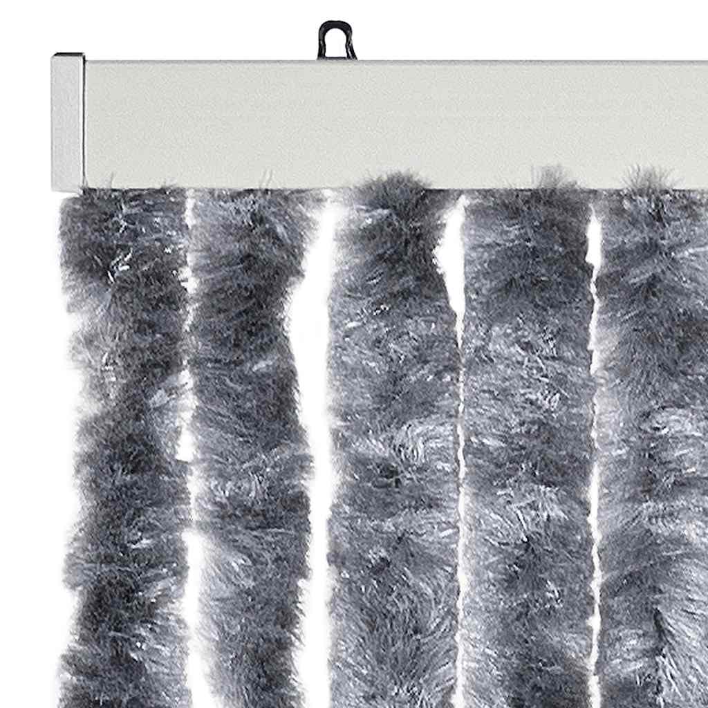 Insect Protection Curtain Silver 56 X 200 Cm Chenille