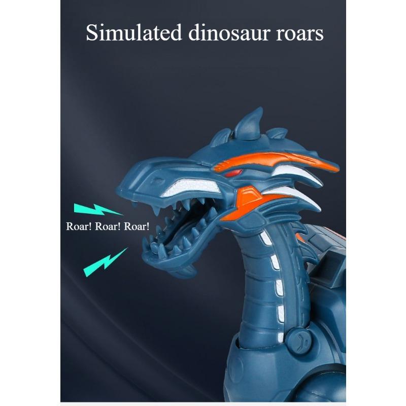 1SET Electric Spray Machinery Dinosaur Atomization Sound Lighting Children's Simulation Animal Toy Walking Model