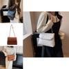Stylish Korean Design Small Square Bag Pu Leather Casual Shoulder Bag