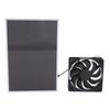 5W Solar Panel with 6in Fan Fast Ventilation Portable Solar Panel Powered Fan Kit for Car Home