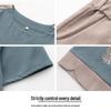 Brand Mom 2026 New Summer Cotton Linen Two-Piece Set: Short Sleeve T-shirt & Top for Middle-aged and Elderly Women