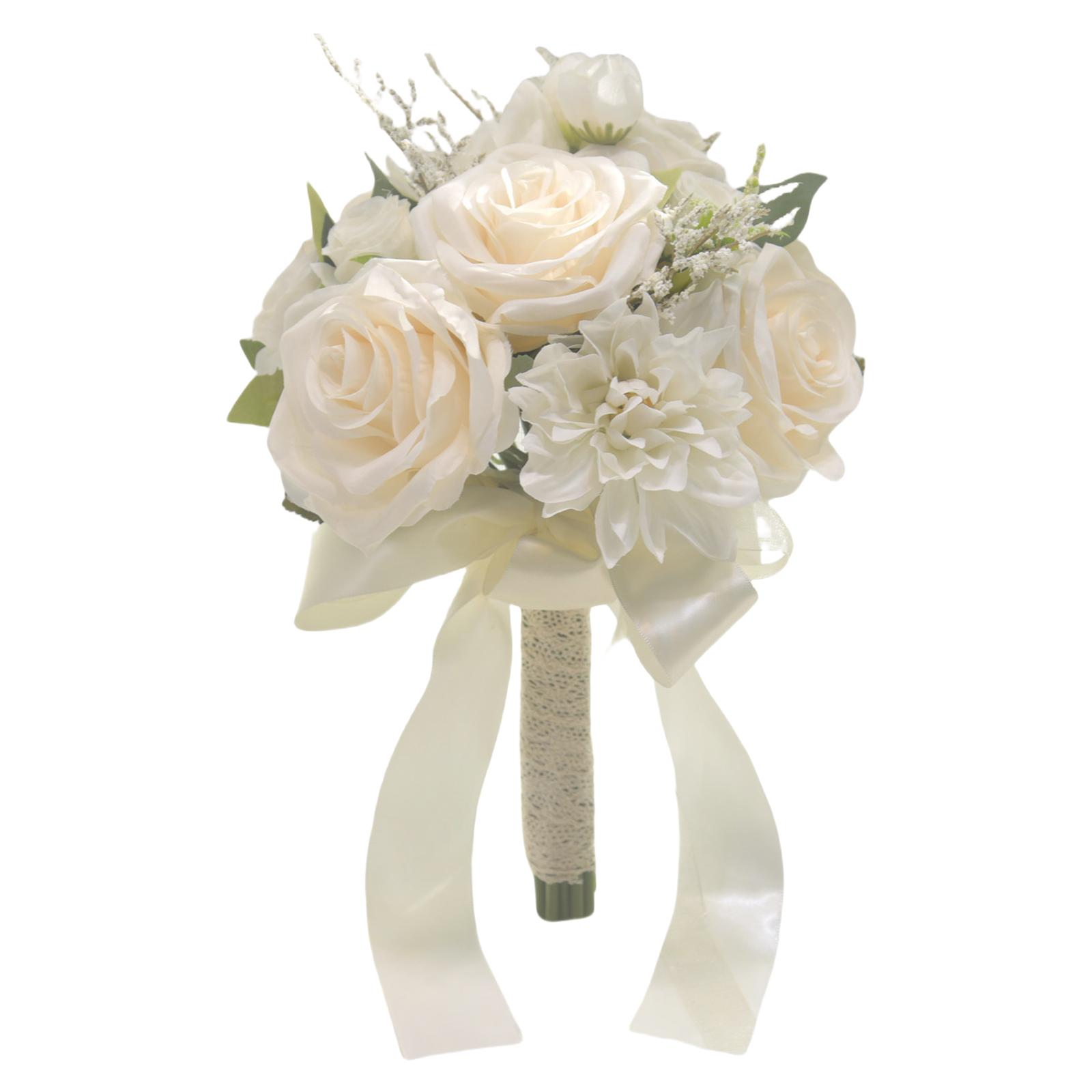 

Букеты невесты Искусственные розы Свадебные букеты Искусственные букеты для свадебной церемонии Юбилейная фотография