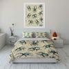 Spider Web Halloween Decor Set Bedding Set with 1 Duvet Cover 2 Pillowcases Single Double King Queen Gift