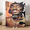2pac Personalized Text Blanket Multi-purpose Customizable Blanket Soft Warm Cozy Throw For Livingroom Living Room Bed Picnics for All Occasions
