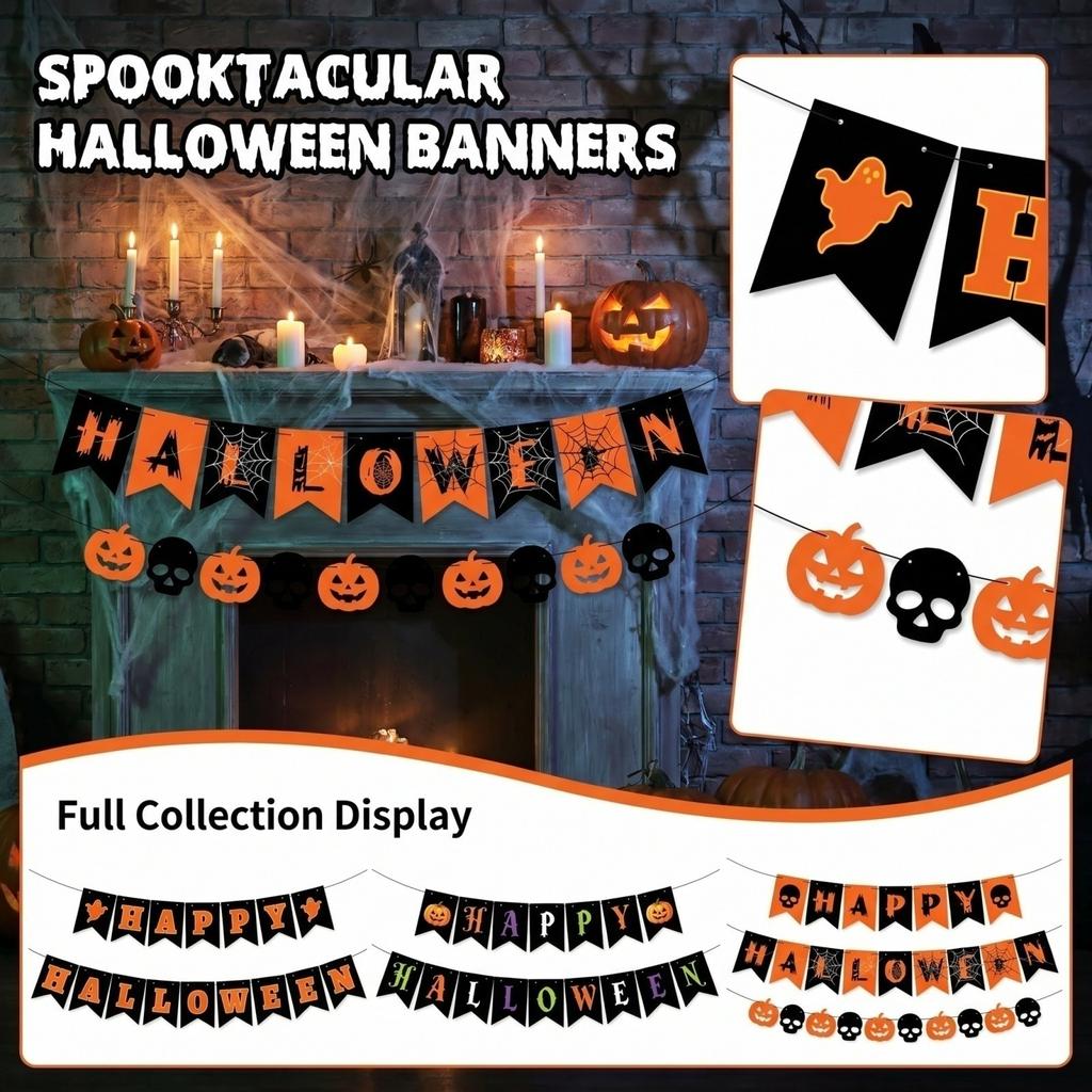 Halloween Fish Tail for House Party Decorations - Themed Scene Setting