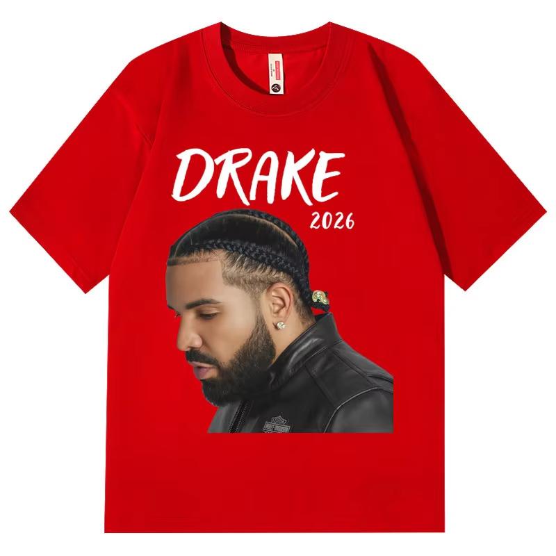 2026 Rapper Drake Iceman T-shirt Men Women Clothing Fashion Hip Hop Short Sleeve T-shirts Summer Casual Fashion Trendy Tee