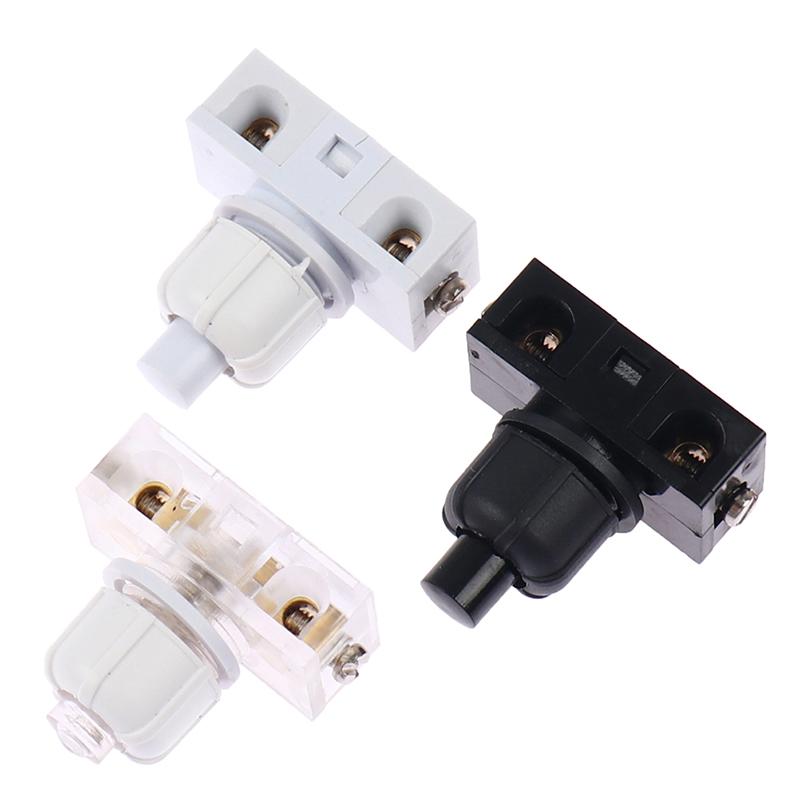 10Pcs Lamp Electrical Fittings With Nut Micro-Motion Small Switch Button Switch