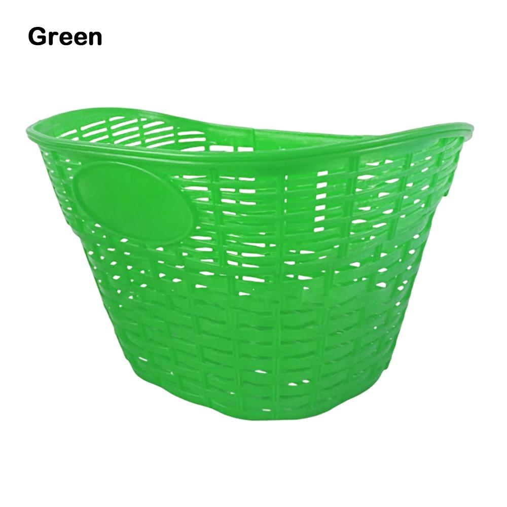 Coș Plastic pentru Bicicletă Copii, Multicolor, Coș Față pentru Elevi, Accesorii Ciclism Spate