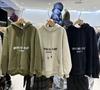 Becabeau Winter Korean-Style Loose Plus-Size Casual Letter Hooded Fleece Sweatshirt