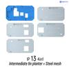 MiJing Z20 Pro Motherboard Middle Layer Positioning Tin Planting Platform For IPhone X-17 Series Chips BGA Reballing Stencil Kit
