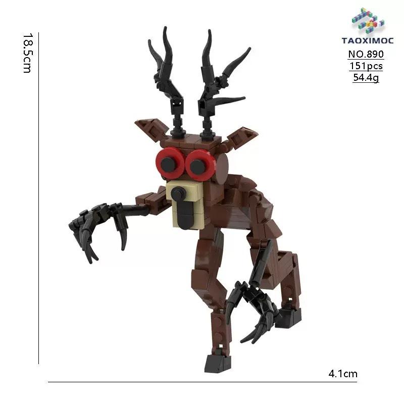99 Nights in the Forest Game Merchandise Building Blocks Set, Creative Assembly Toy for Collectors and Gifts