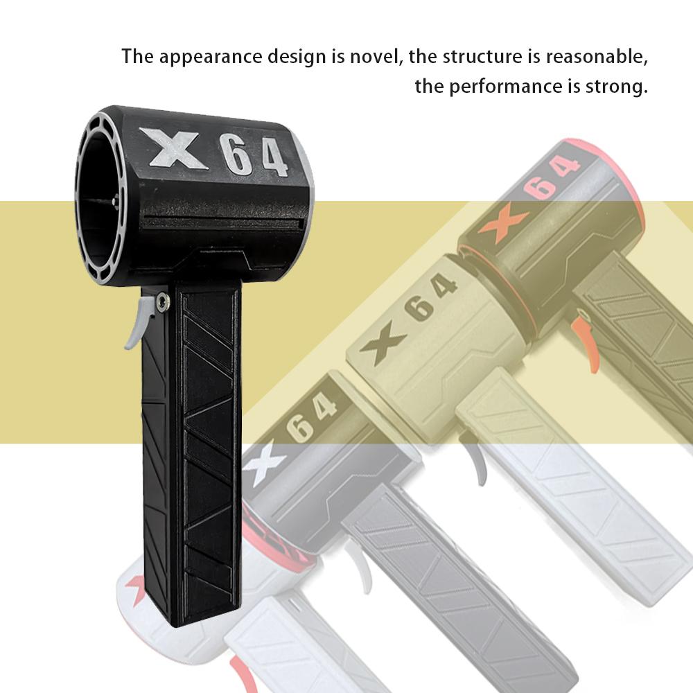 NOWY X64 Ręczny Turbo Jet Fan Samochodowy Gwałtowny Dmuchawa Powietrza Bezprzewodowy Pistolet Powietrza 64mm Silnik Bezszczotkowy Mocny Elektryczny Mocny Dmuchawa Do Pyłu