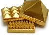 Heilige Sutra 3-lagige Messingpyramide zur Vastu-Korrektur & Positive Energie | Handgefertigtes Spirituelles Vastu-Werkzeug für Zuhause, Büro, Meditation & Dekoration (4 x