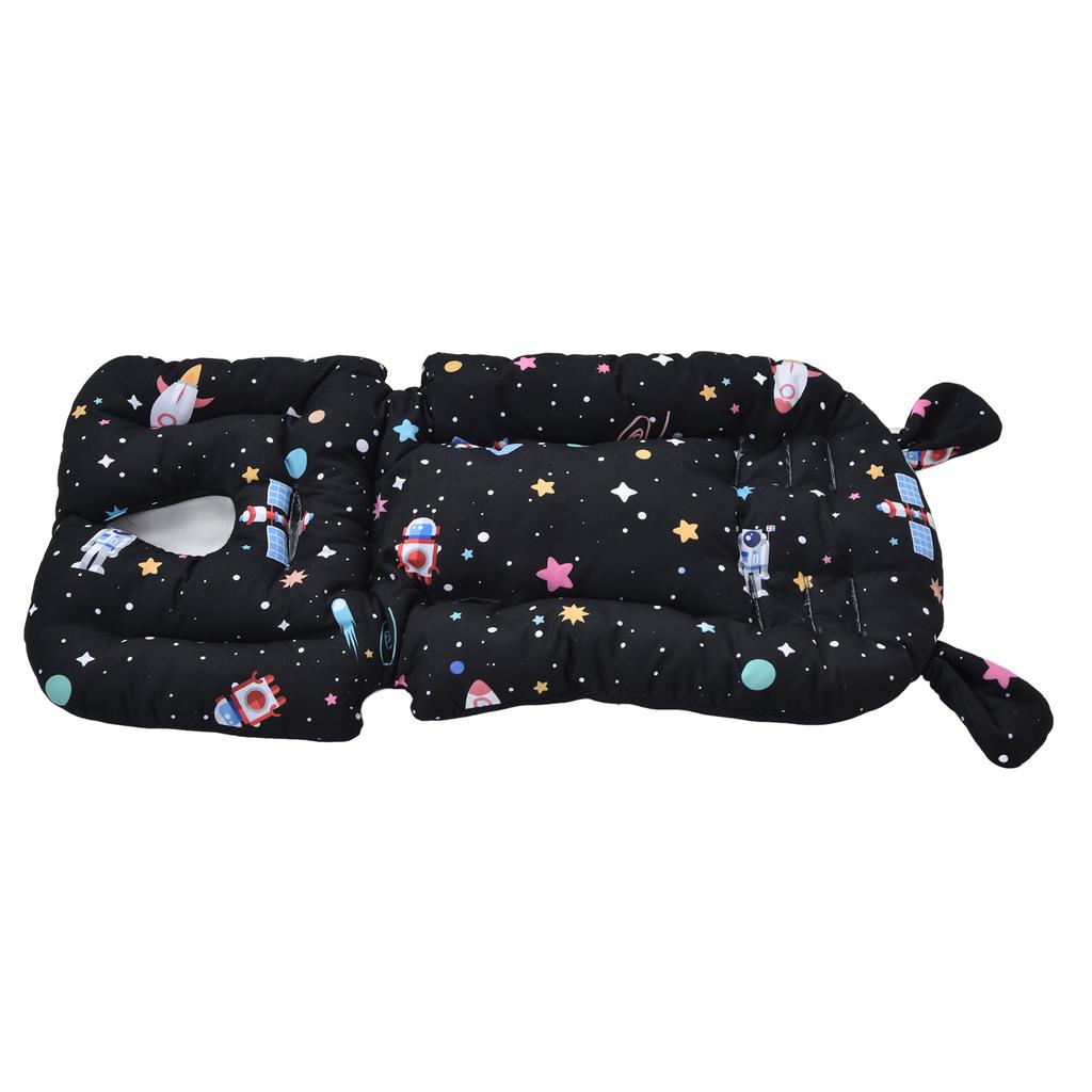Two Sided Baby Stroller Liner Soft Cute Cartoon Patterns Infant Stroller Pad AccessoryStroller