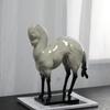 Wabi-Sabi Abstract Resin Horse Sculpture Decor Study Living Room Hotel Lobby Home Interior Styling