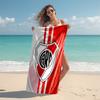 1 Stück Fußballmannschaft (31) Strandtuch, Bequem und Dick, und Schwimm-/Bade-/Picknick-/Campingtuch, Geeignet für Meeresstrand