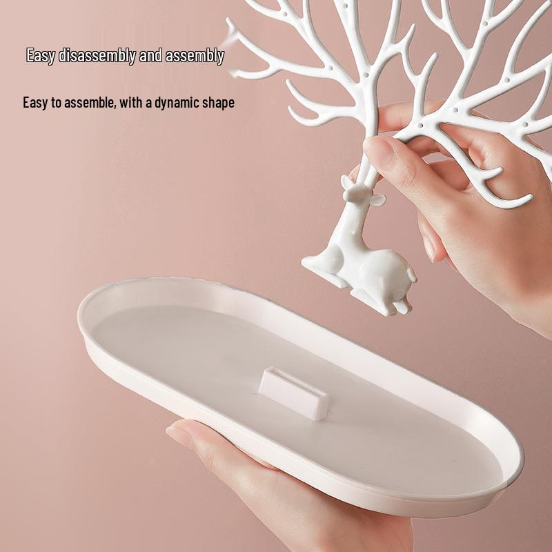 Kreativer Schmuckständer & Aufbewahrungsständer in Geweihform