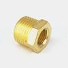 1/4" 3/8" 1/2" 3/4" NPT BSPT Male x Female Brass Reducing Bushing Pipe Fittings Connectors Adapter Air Gas Fuel Water