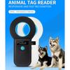Scaner pentru animale de companie Ecran OLED reîncărcabil Scaner cu cip pentru animale ISO11784(85)/FDX-B/EMID 10/15 biți