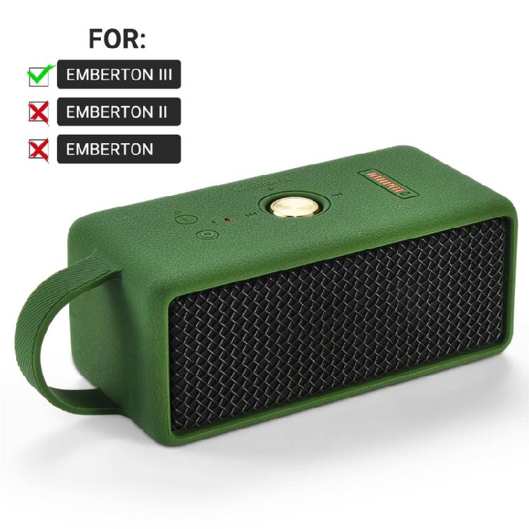 Silicone Case Sleeve Skin Portable Travel Carrying Protective Cover for Embt 3 Bluetooth-compatible Loudspeaker