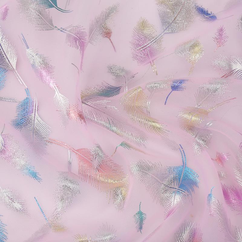 100x150cm Fancy Feather Butterfly Gauze Wedding Dress Shampooy Skirt Gauze Stage Costume Fabric Background Decorative Foil Gauze