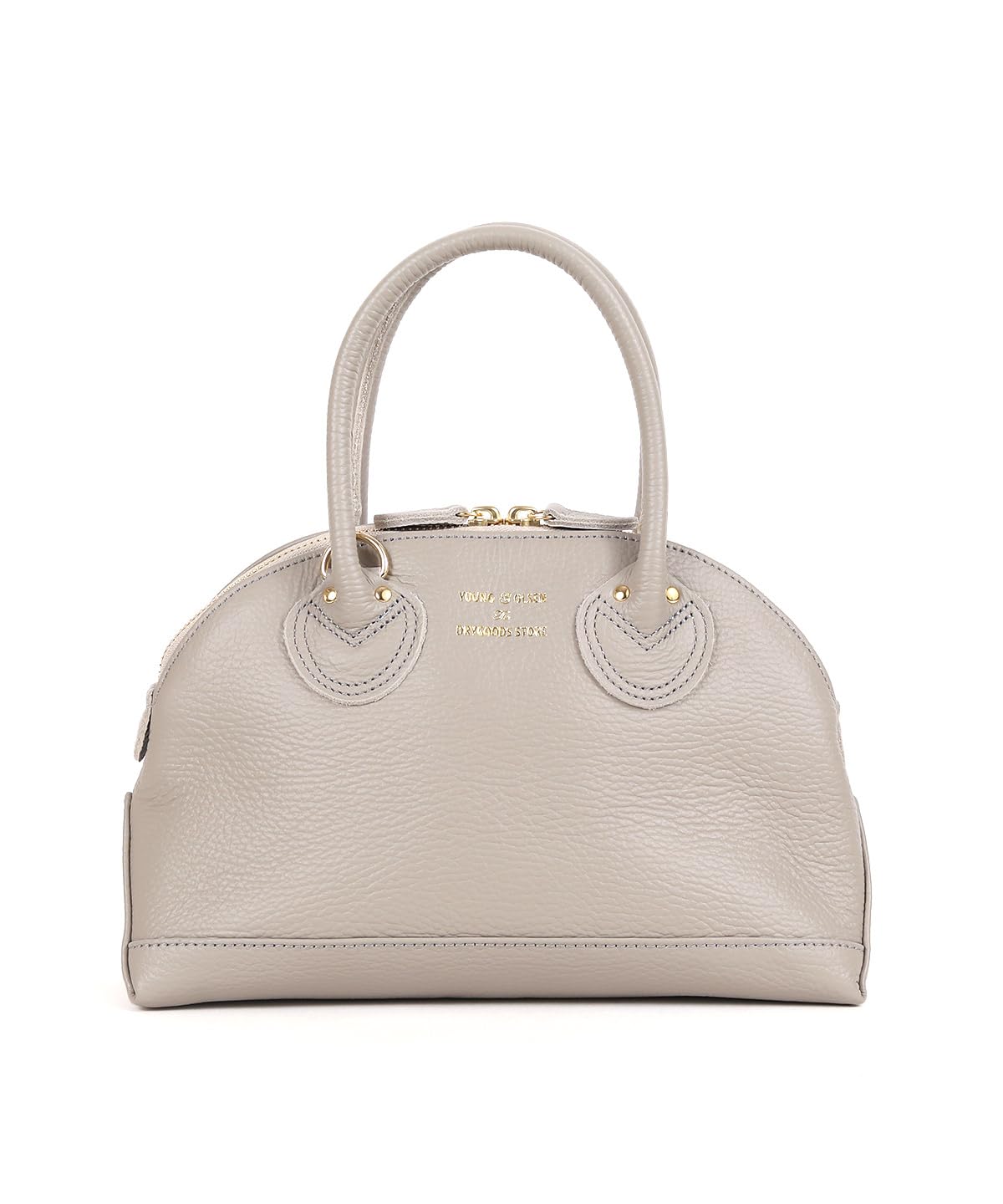 

Handbag EMBOSSED LEATHER ZIP BOAT BAG S BEIGE [Young & Olsen] Women s бежевий