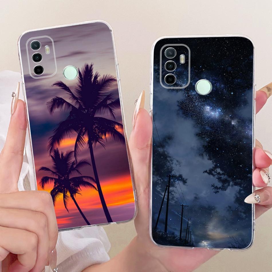 For OPPO A53 A32 A33 (2020) Cool Dragon Tiger Pattern Phone Case For Oppo A53 CPH2127 CPH2131 Soft Silicone TPU Cases
