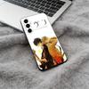 Given- BL- Anime Ritsuka Mafuyu Sato Soft Silicone phone Case for Samsung Galaxy A73/A71/A72/A70/A53/A52/A51 - Black