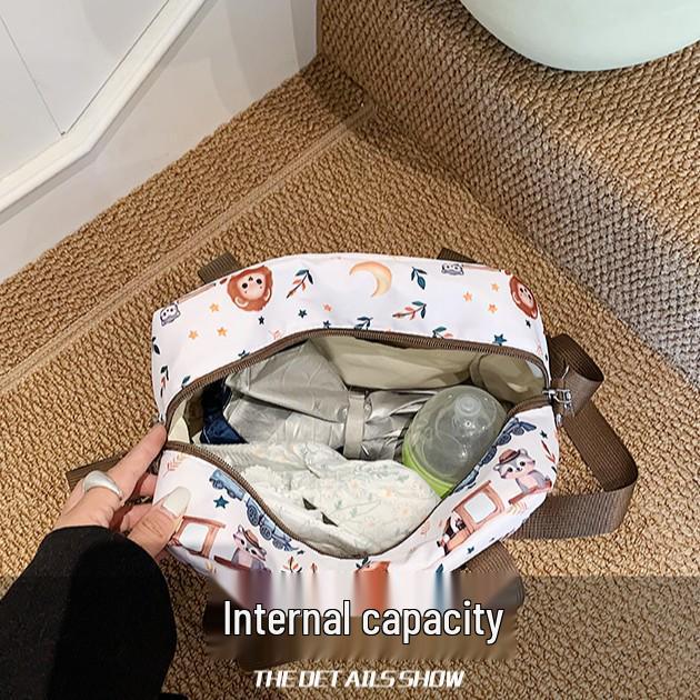 Mama & Baby Niedliche Cartoon Ausflug Handtasche - 2025 Neu Einzelne Schulter Crossbody & Lunchtasche