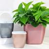 Flower Pot Self Watering Heat Resistant PP Automatic Draining System Planter Household Supplies