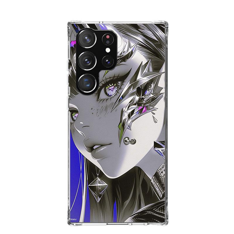 Girl Art Punk Phone Case For Samsung Galaxy S26 S25 Edge S24 S23 FE S22 Ultra S21 Plus S20 + Fundas Cover Coque Galaxy S25 S24 S