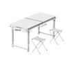 Outdoor Portable Folding Table And Chairs Set for Camping Picnic Work Stall Lightweight Travel Table with Stool