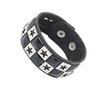 Nieuwe Punk Donkere PU Armband Voor Vrouwen Mannen Hip Hop Rock Ketting Meerlaagse Armband Trend Retro Gotische Sieraden Danser Accessoires