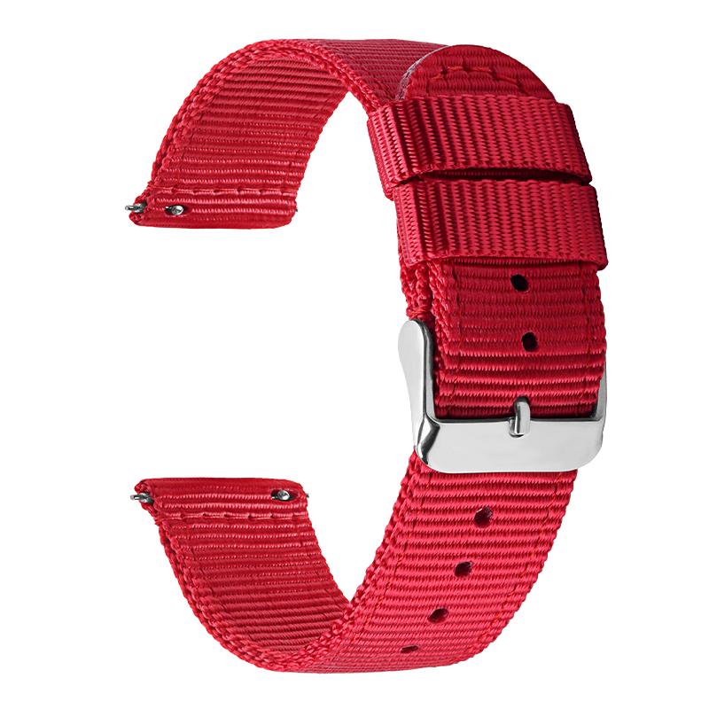 18mm 22mm 20mm Woven Nylon Watch Sport Strap Band for Amazfit Fabric Band for Samsung Galaxy 4 5 6 Gear S3 Classic Active 2