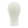 1Piece Canvas Head Mannequin Head With Stand Wig Model With Mount Hole For DIY Wig Making