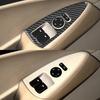 Carbon Fiber Inner Door Window Lift Button Frame Sticker For Corvette C6 05-13
