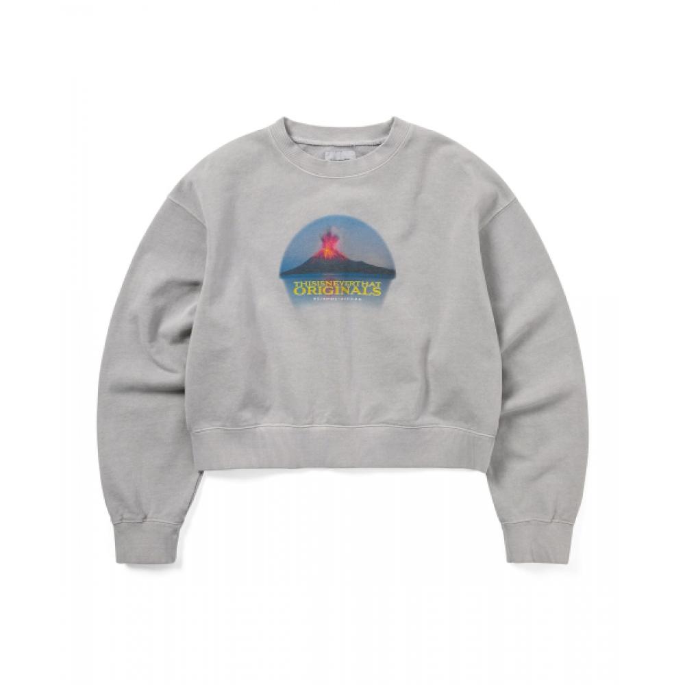 Thisisneverthat Volcano W creWneck Grey M 6690₽